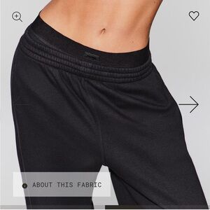 SKIMS Black Track Pants